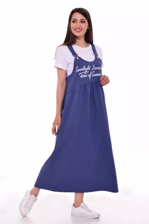 *Сарафан женский Ф-4-07р (маренго)