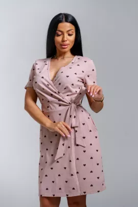 Рози(шоколад) халат