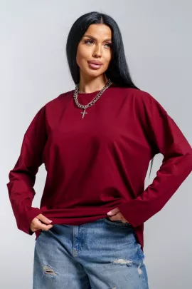 Лика(бордо) лонгслив