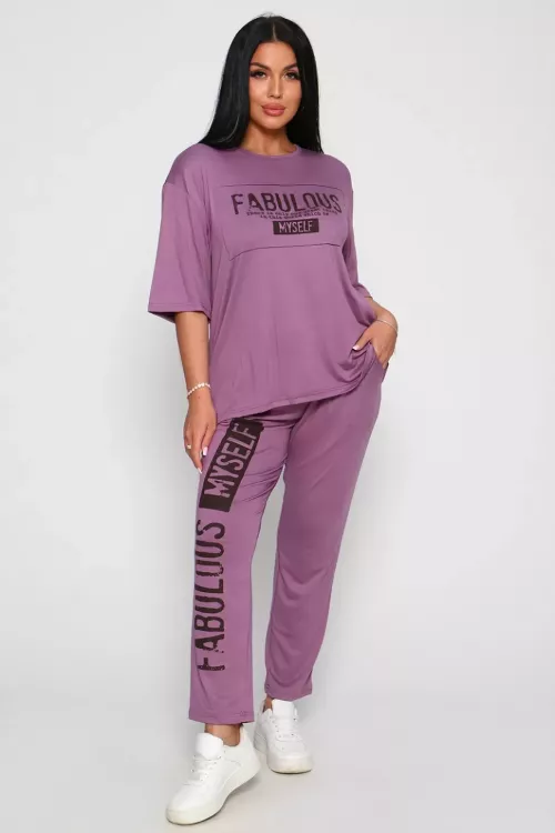 Костюм Фабиа сирень последний размер