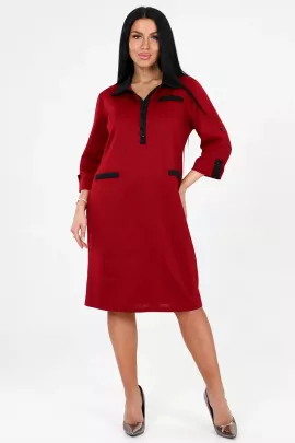 Платье женское 628480 бордо последний размер