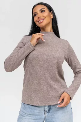 В-03 НСД Водолазка женская (Лапша ангора) Капучино