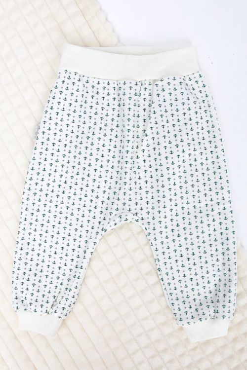 Штанишки детские 201504-3 зеленый последний размер