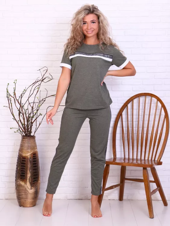 Костюм женский 5-268а (хаки)