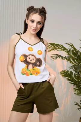 Костюм с шортами женский 497307