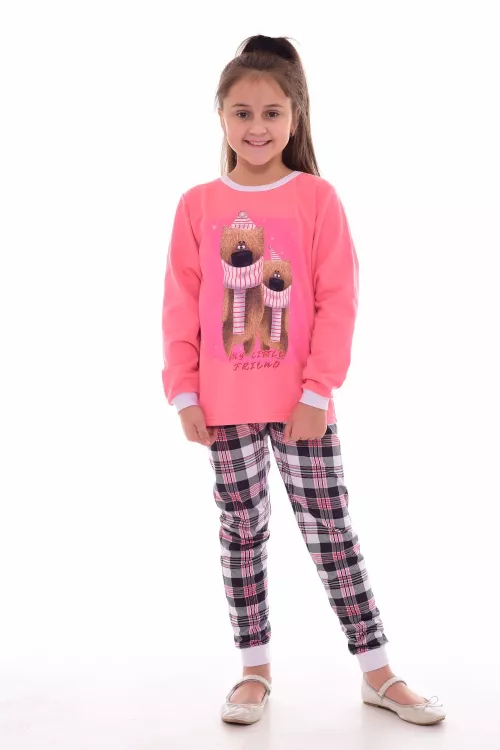 Пижама детская 7-256 (коралл)