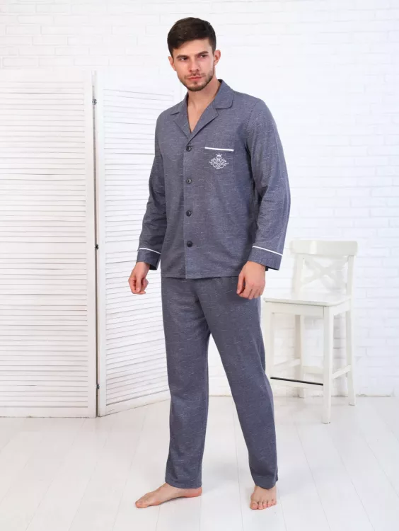 Пижама мужская 9-194 графит последний размер