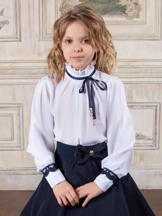 Блузка для девочки SP0300 белая