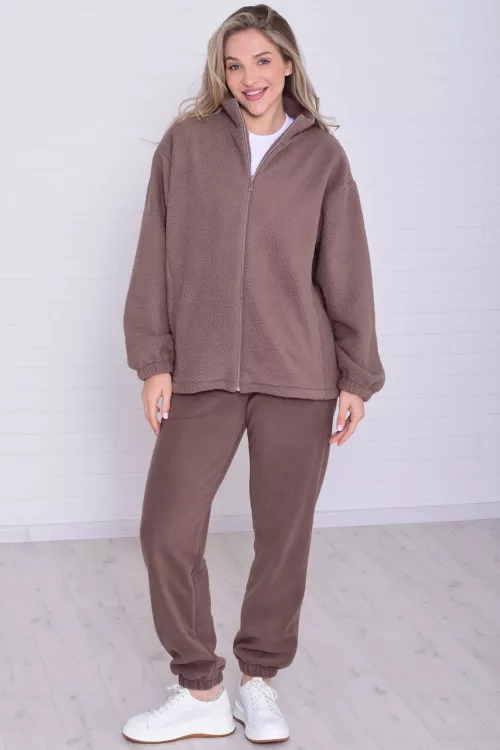 Толстовка женская 6-225в (мокко)