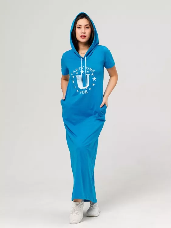 Платье Денс голубой последний размер