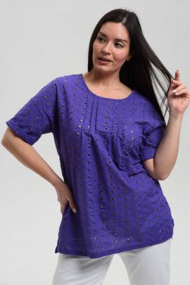 Туника 474059 фиолетовый последний размер