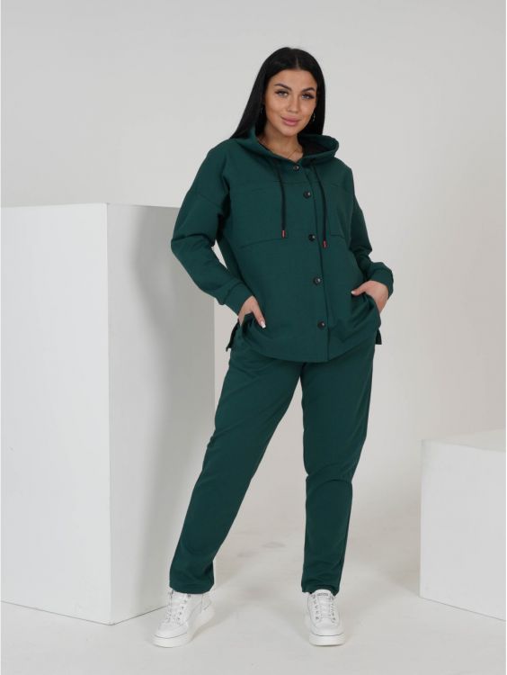 Престиж костюм женский изумруд