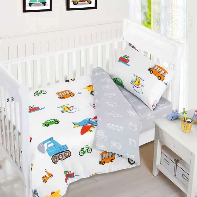 Постельное белье Моторчик 130 130