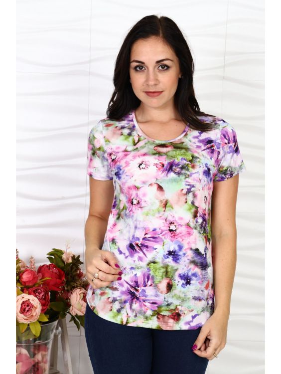 Футболка "Джуди" акварель