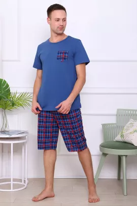 Карл-2 (синий) комплект (футболка+шорты)