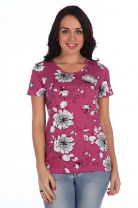 Футболка "Имидж" цветы