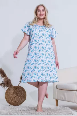 Сорочка 21533 голубой последний размер