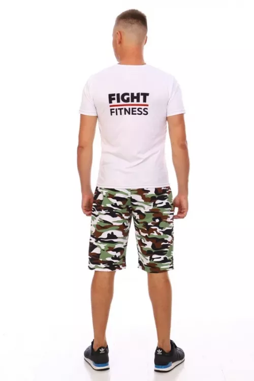 Шорты МШ-4 КМФ зеленый-2