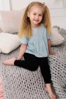 Леггинсы детские Леопольд черный последний размер