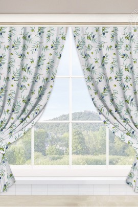 Шторы для кухни с подхватом Долина Ш.145.180 145*180 Ш.145.180