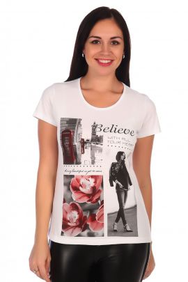 Футболка "Фото" белый