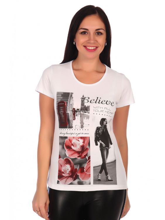 Футболка "Фото" белый