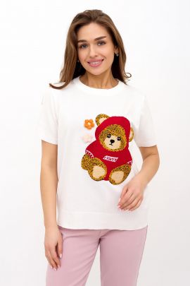 Футболка женская вязаная Тедди  Арт. 9220