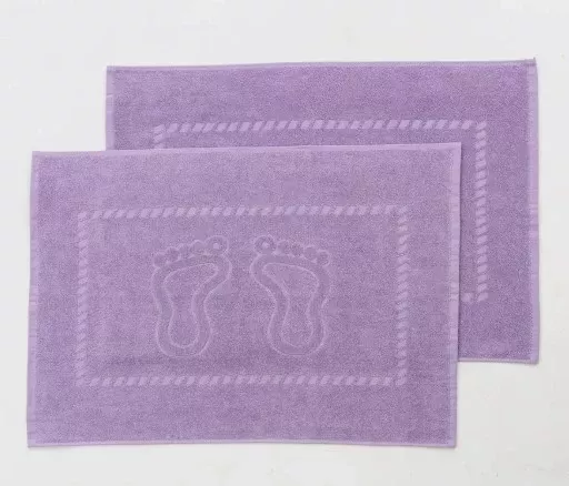 Полотенце махровое - Ножки, цвет насыщенная сирень