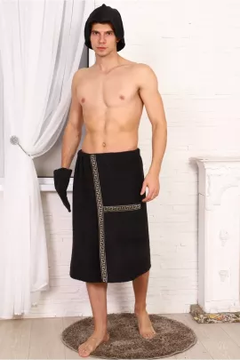 Набор для сауны махровый мужской