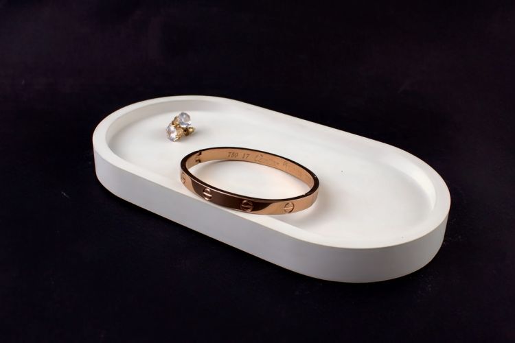 Стальной браслет Картье Love + Подарок