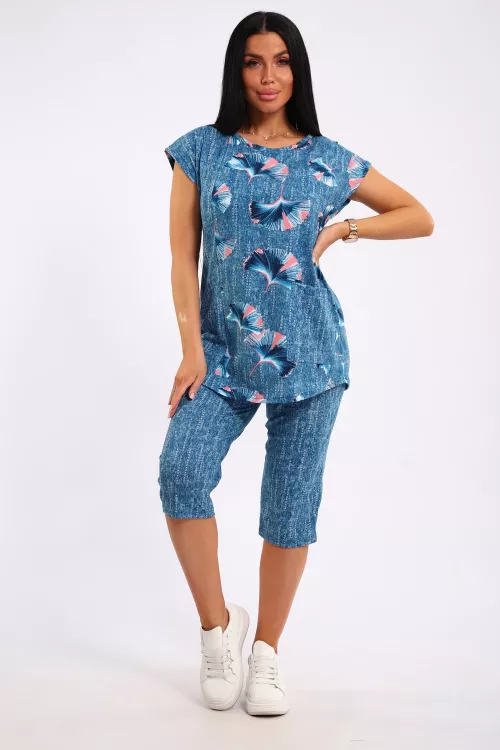 Костюм женский с бриджами 608207