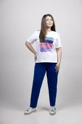 Костюм В-83 васильковый последний размер