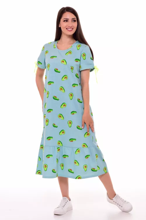 Платье женское 4-093 (ментол)