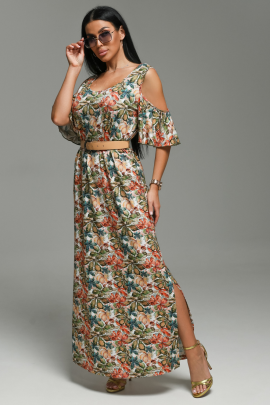 Ялта платье женское (листья)