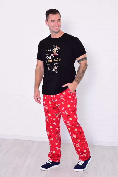 Пижама мужская 9-214 (черный)