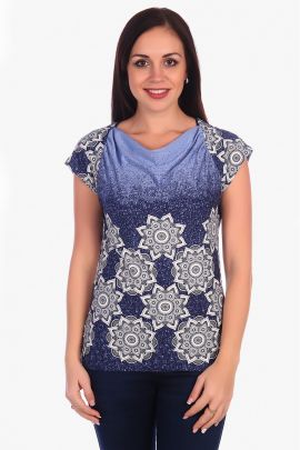 Деми футболка женская (голубой)*