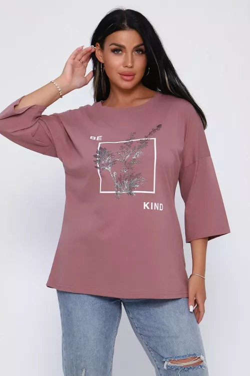 Туника 80020 лиловый последний размер