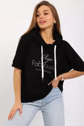 Футболка женская 6-207а (черный)