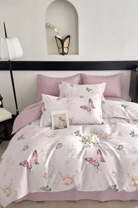 Постельное белье поплин эксклюзив - Кленовая бабочка