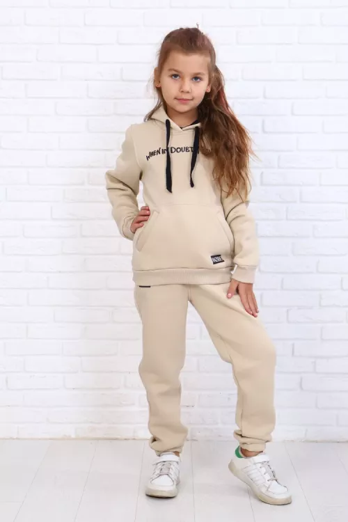 Костюм детский 61030 бежевый последний размер