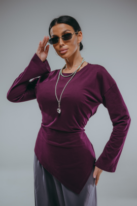 Бренда лонгслив женский (сливовый)