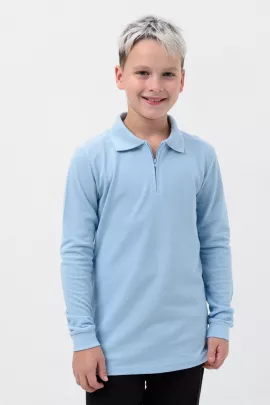 Поло Молния лакост длинный рукав подростковое