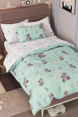 Еноты КПБ поплин подростковый