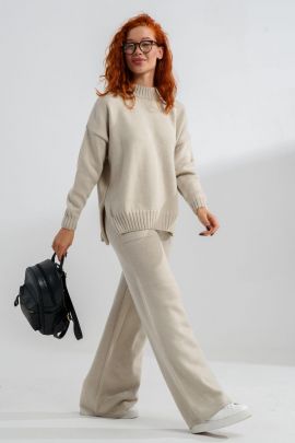 Костюм 84504 бежевый последний размер