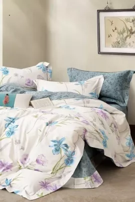 Постельное белье поплин люкс - Полевые цветы