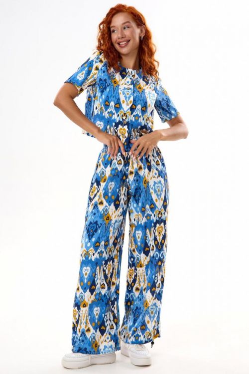 Костюм Экзотика 3 синий последний размер