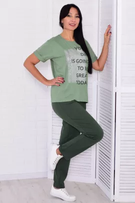 Костюм женский 5-332 (полынь)