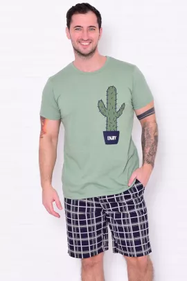 Пижама мужская 9-223 (оливковый)