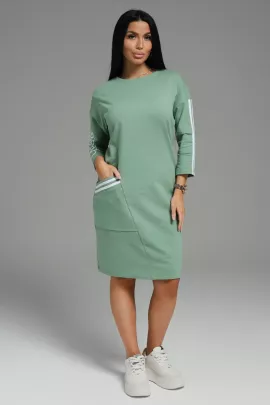 Платье 187867 (олива)