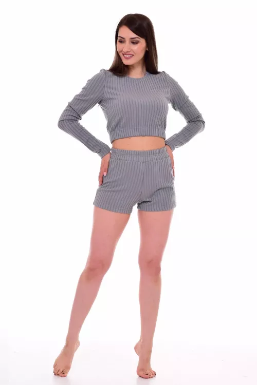 Костюм женский 5-281а (серый)